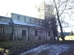 Warsop Parish Church View 2 (c) Mr G. Flemming 29/12/99