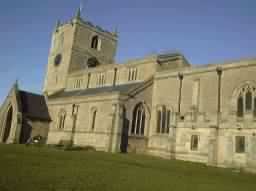 Warsop Parish Church View 5 (c) Mr G. Flemming 29/12/99