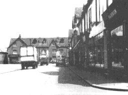 Shirebrook Market Place in the 1950s