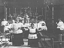 Shirebrook Parish Church interior 