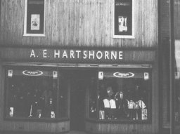 A. E. Hartshorne Station Road early 1930s closed in 1950