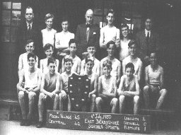 East Derbyshire School Sports 4 July 1950
