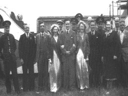 Unknown Carnival around 1960 Princess and Bandsman