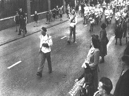 Carnival Day, Parade on Langwith Road 1950s