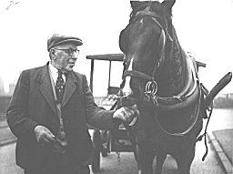 Horse and Cart 'My Great/great.Grandad Mr Franklin South' Head Horseman Sbk,. Pit Date unknown (c) G.Flemming