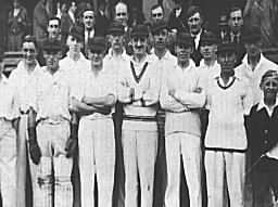 Shirebrook Colliery Cricket.c. Rayner Cup Winners 1932