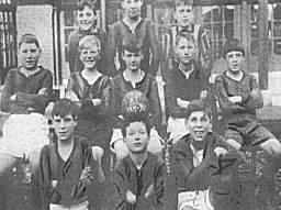 Shirebrook Central School, Langwith Road Football Team 1929